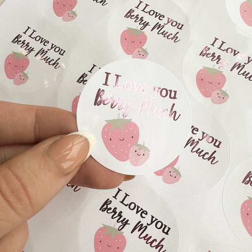 Berry Much Mother's Day Stickers