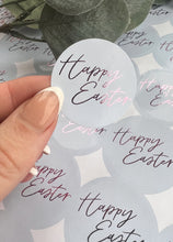 Load image into Gallery viewer, Calligraphy Happy Easter Stickers