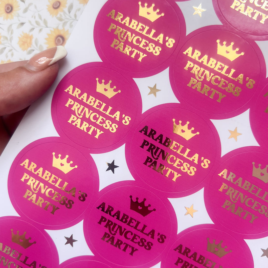 Princess PartyStickers