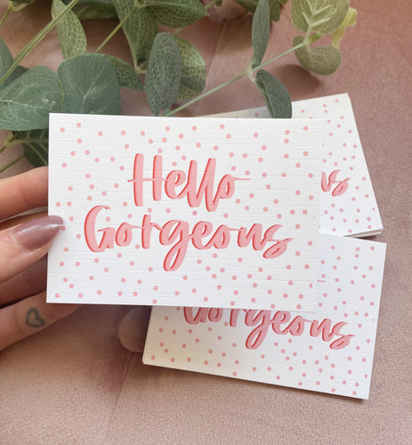 A7 Hello Gorgeous Inserts