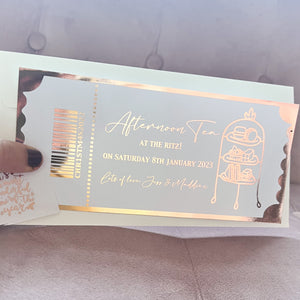 Afternoon Tea Ticket