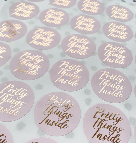 Pretty Things Inside stickers